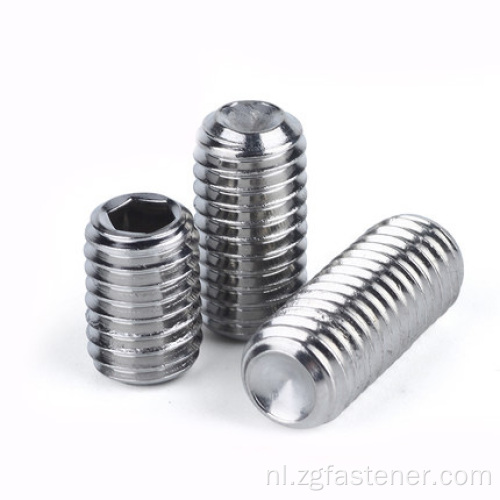 DIN916 Hexagon Socket Set -schroeven met bekerpunt